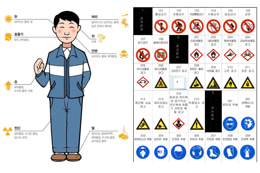 신입근로자 보호를 위한 안전 조치